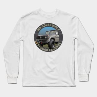 4x4 Offroad Legends: Mercedes-Benz G-klasse GD 250 Wolf Cabrio Long Sleeve T-Shirt